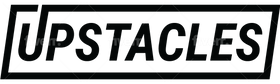 Upstacles logo in black