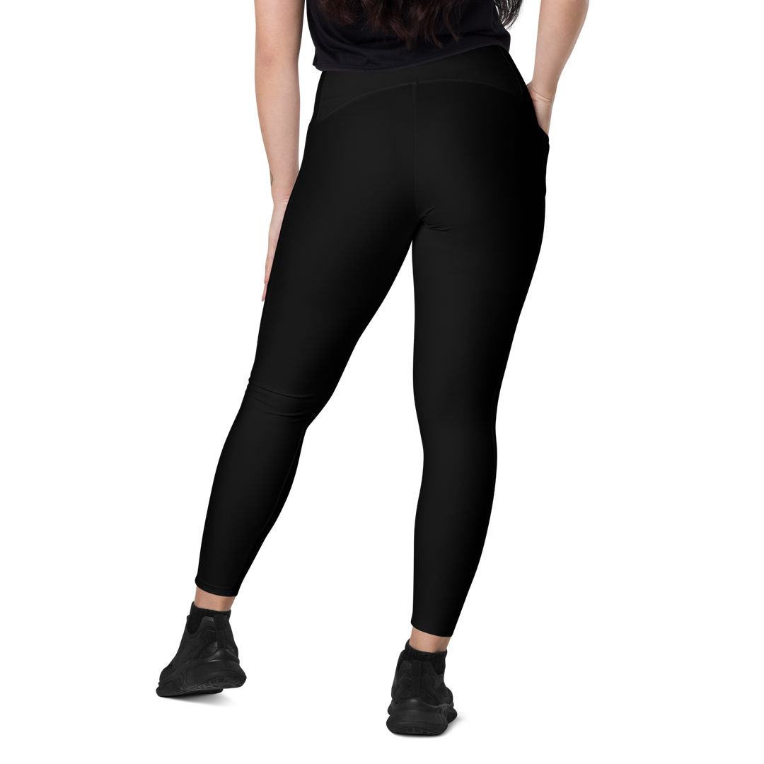 Women's Black Leggings with pockets