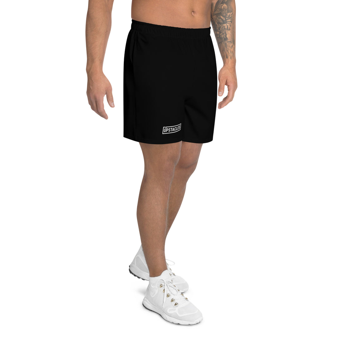 Men's Black Recycled Athletic Shorts