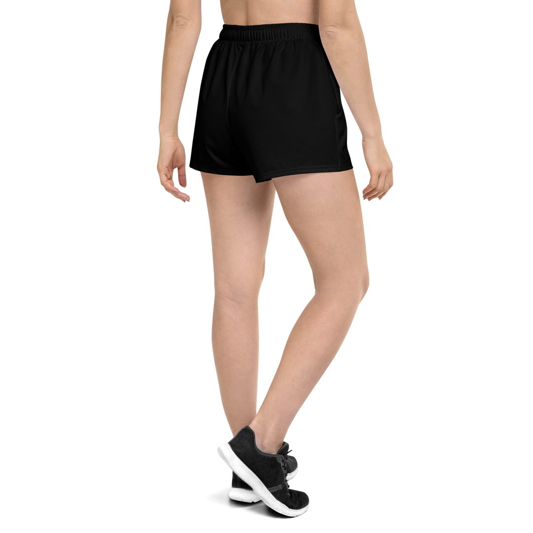 Women’s Black Recycled Athletic Shorts