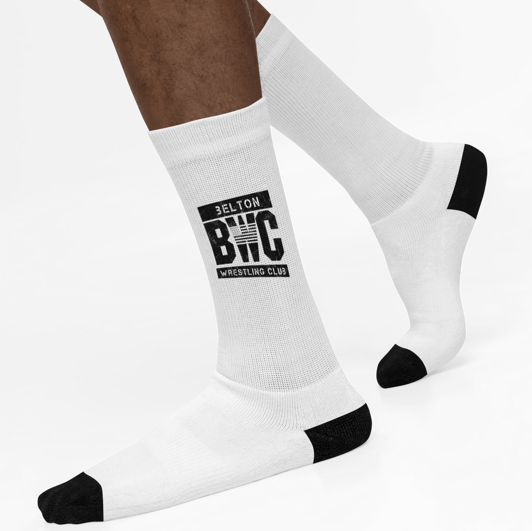 USA-Made Sublimated Crew Socks