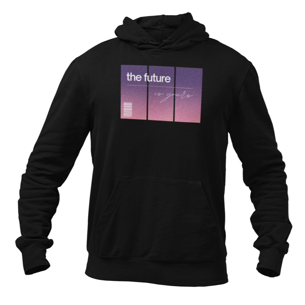 The Future is Yours - Black Fleece Hoodies (unisex)